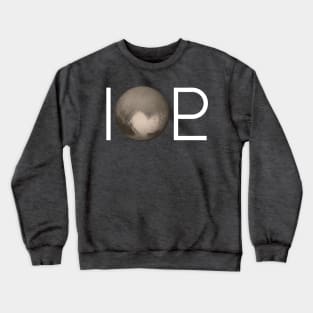 I Heart Pluto | White Ink Edition Crewneck Sweatshirt